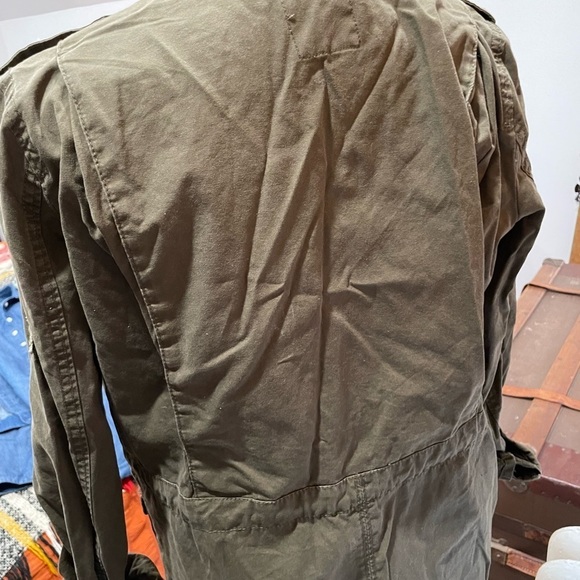 Olive Green Army Jacket - Picture 5 of 6